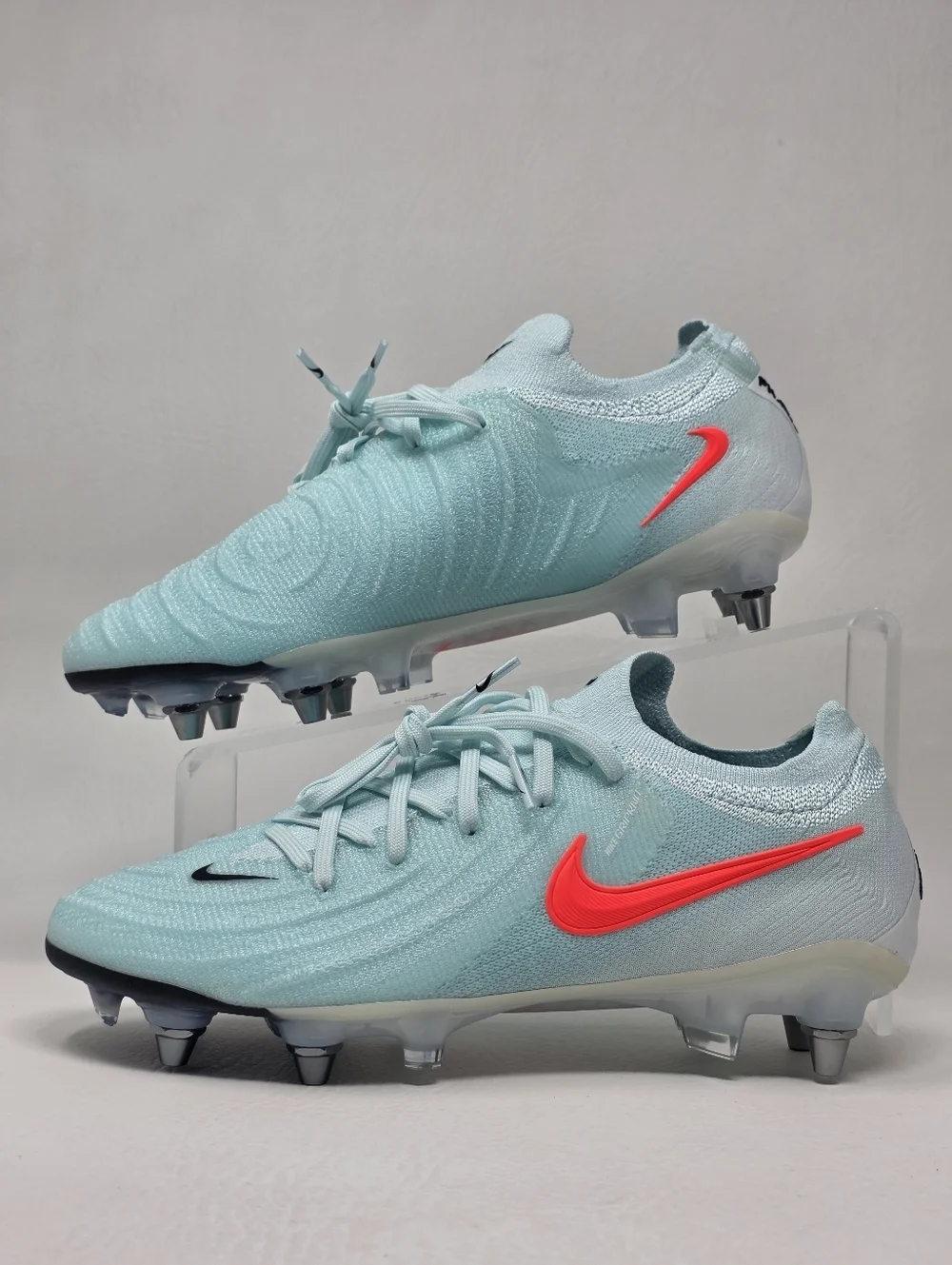 NIKE Phantom GX 2 Elite FG Soccer Cleats Men's Size 5.5 Mint Blue HF4365-300 New